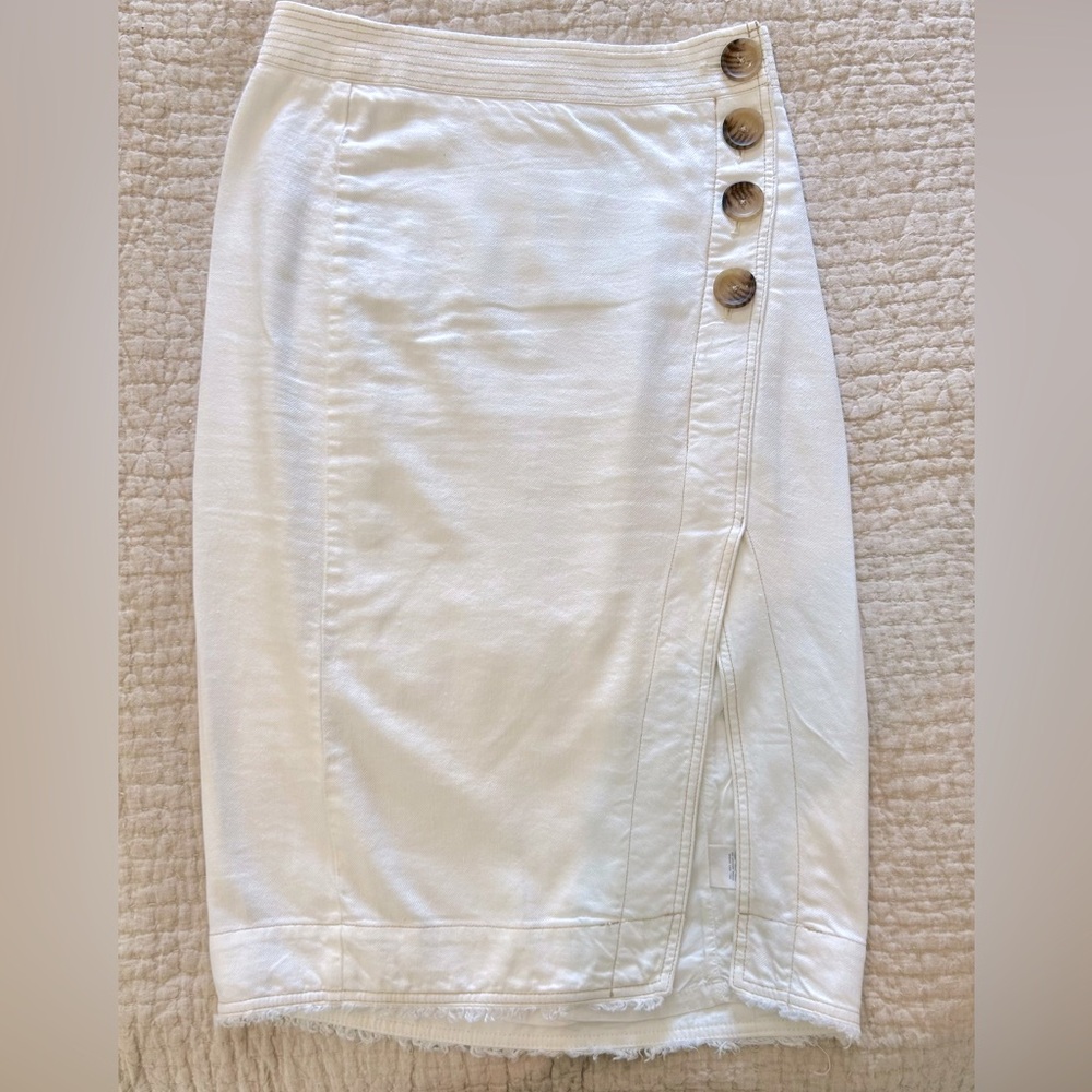 Anthropologie Maeve Linen skirt